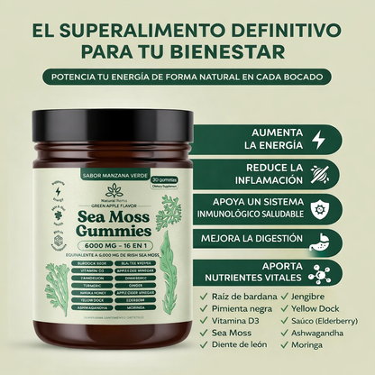 Gomitas de musgo marino 16 en 1 ⚡