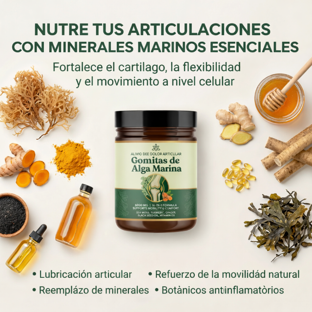 Gomitas de musgo marino 16 en 1 ⚡