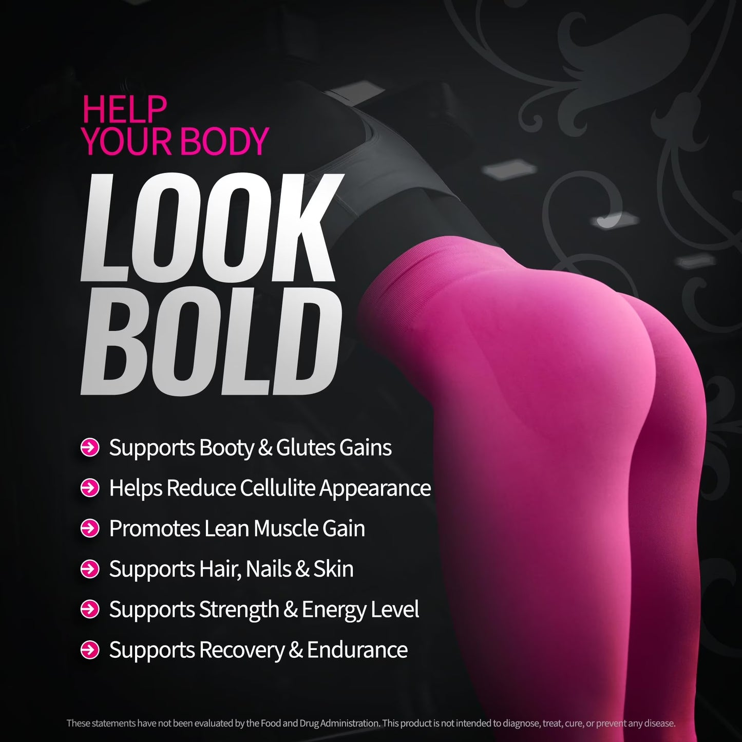 Bold Buns™ Creatina para Mujer