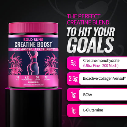 Bold Buns™ Creatina para Mujer